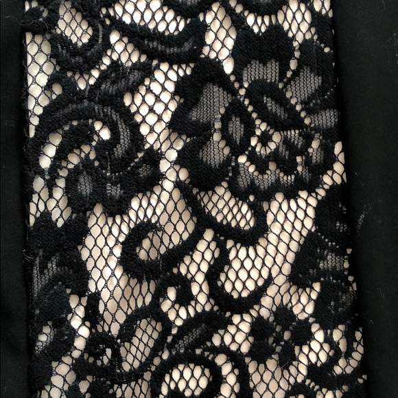 Black Maurices dress with lace overlay - Picture 2 of 3